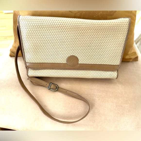 Vintage 80s Liz Claiborne Convertible Clutch Handbag - Picture 3 of 12